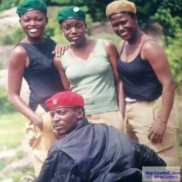 Check out this throwback photo of Uche Jombo, Funke Akindele, Empress and John Njamah